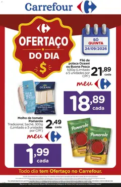 Pré-Visualização do folheto "Carrefour ofertas do Dia" da loja Carrefour válido a partir de 24/09/2026