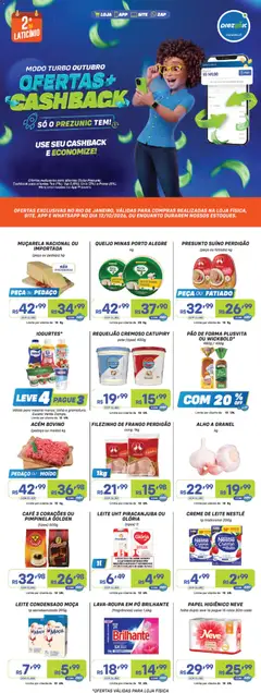Pré-Visualização do folheto "Prezunic ofertas" da loja Prezunic válido a partir de 12/10/2026