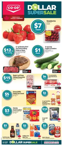 Preview of leaflet Co-op Food weekly flyer / circulaire from shop Co-op Food is valid from Aug 06, 2026