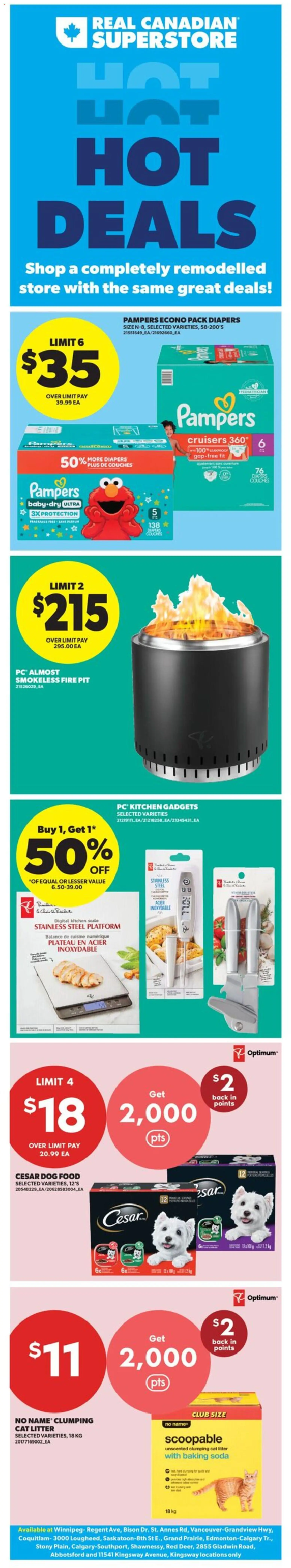 Preview of leaflet Real Canadian Superstore weekly flyer - MB from shop Real Canadian Superstore is valid from Jun 04, 2026