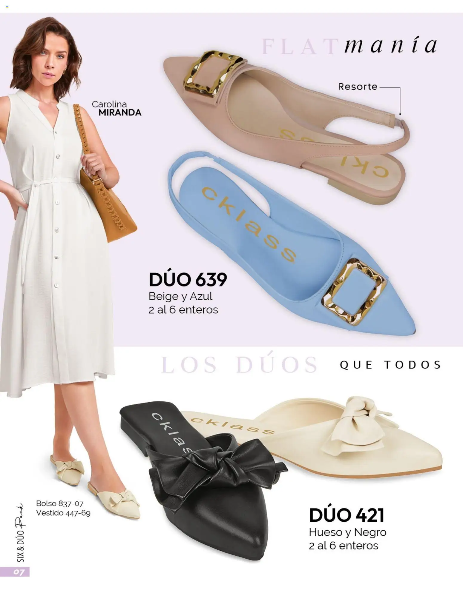 Vista previa las ofertas de la tienda Cklass - Catálogo Six & Dúo pack desde el 02/01/2026 - Vestido, Bolso