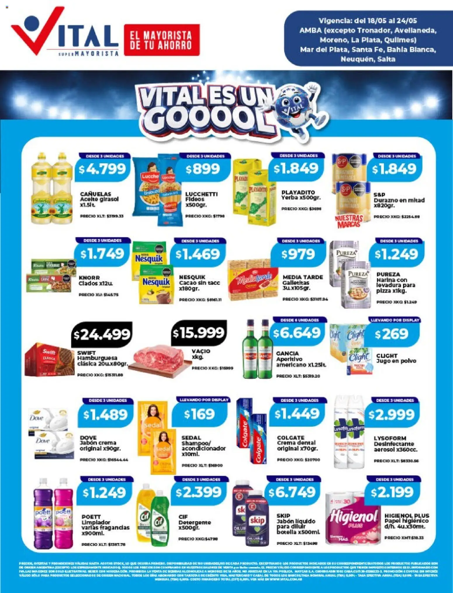 Vista previa del folleto de la tienda Vital válido desde el 18/05/2026 