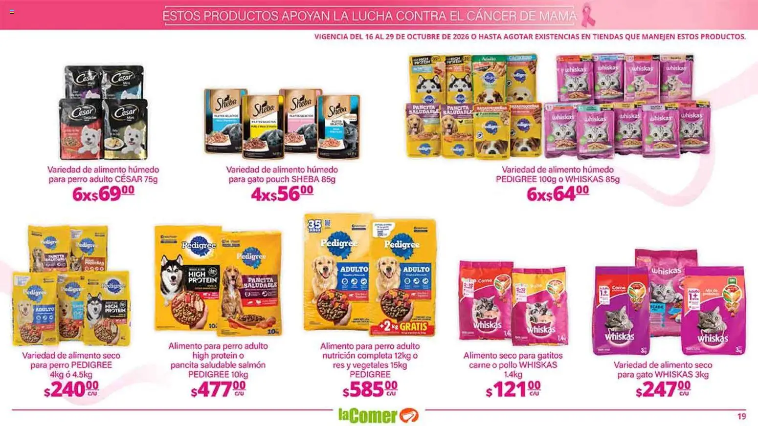 Vista previa las ofertas de la tienda La Comer - La Comer folleto es la tienda rosa desde el 16/10/2026 