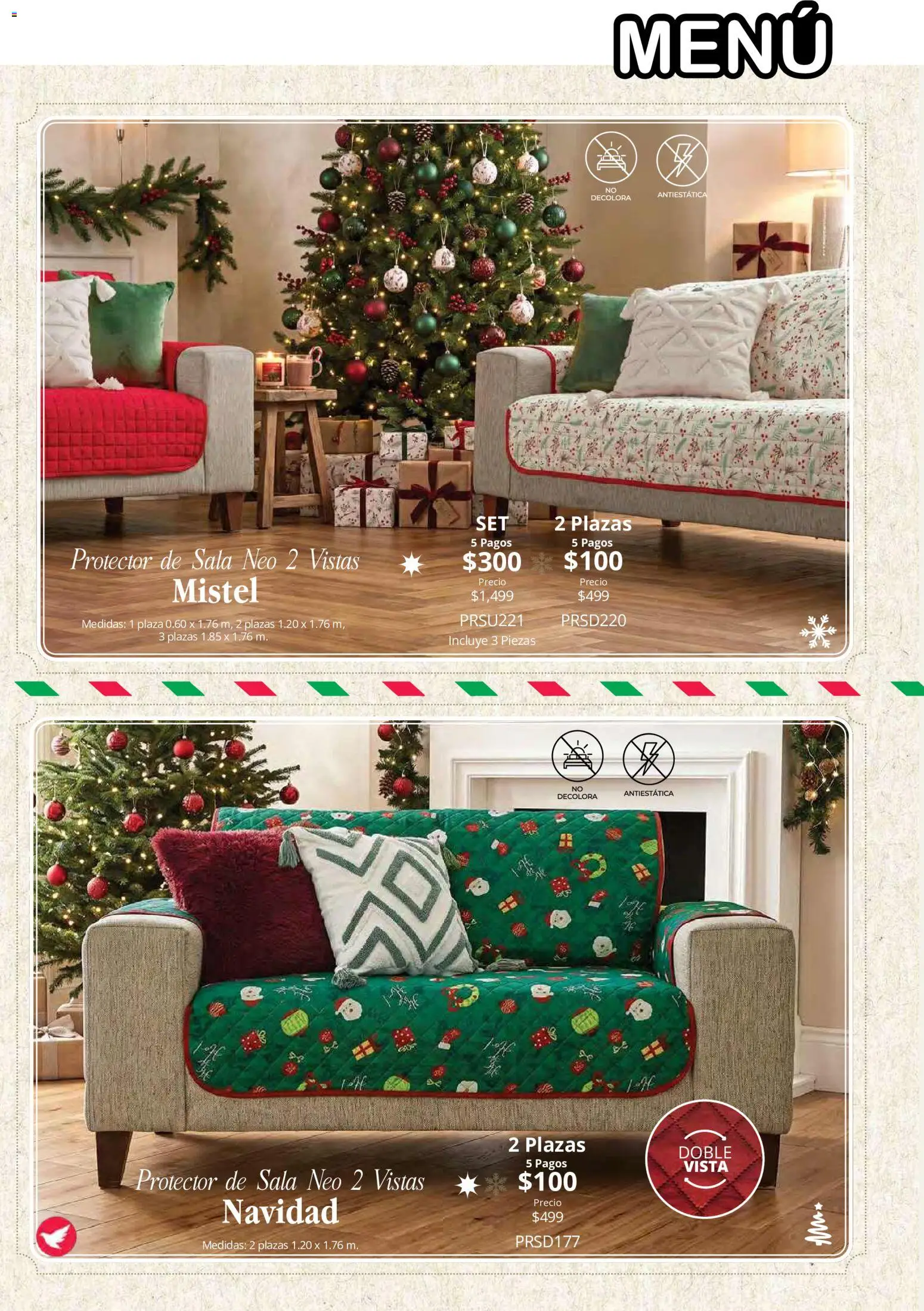 Vista previa las ofertas de la tienda Colchas Concord - Colchas Concord catálogo Colección Navideña desde el 01/08/2026 