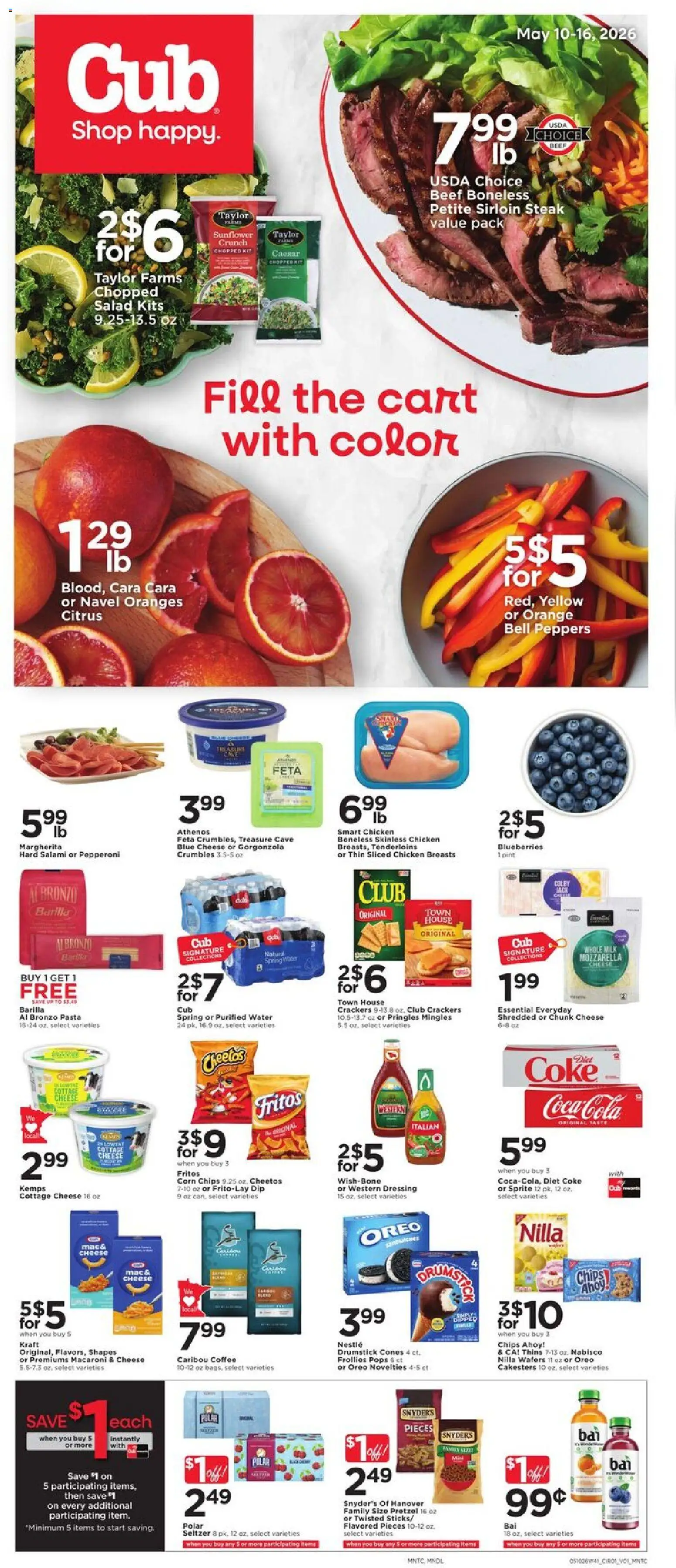 Ad Preview of Cub Foods Cub Foods Weekly Ad from 05/10/2026