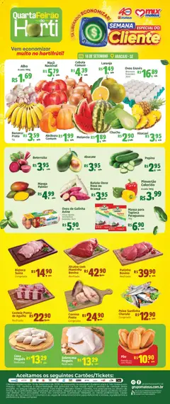 Pré-Visualização do folheto "Mateus ofertas Hortifruti" da loja Mateus válido a partir de 15/09/2026