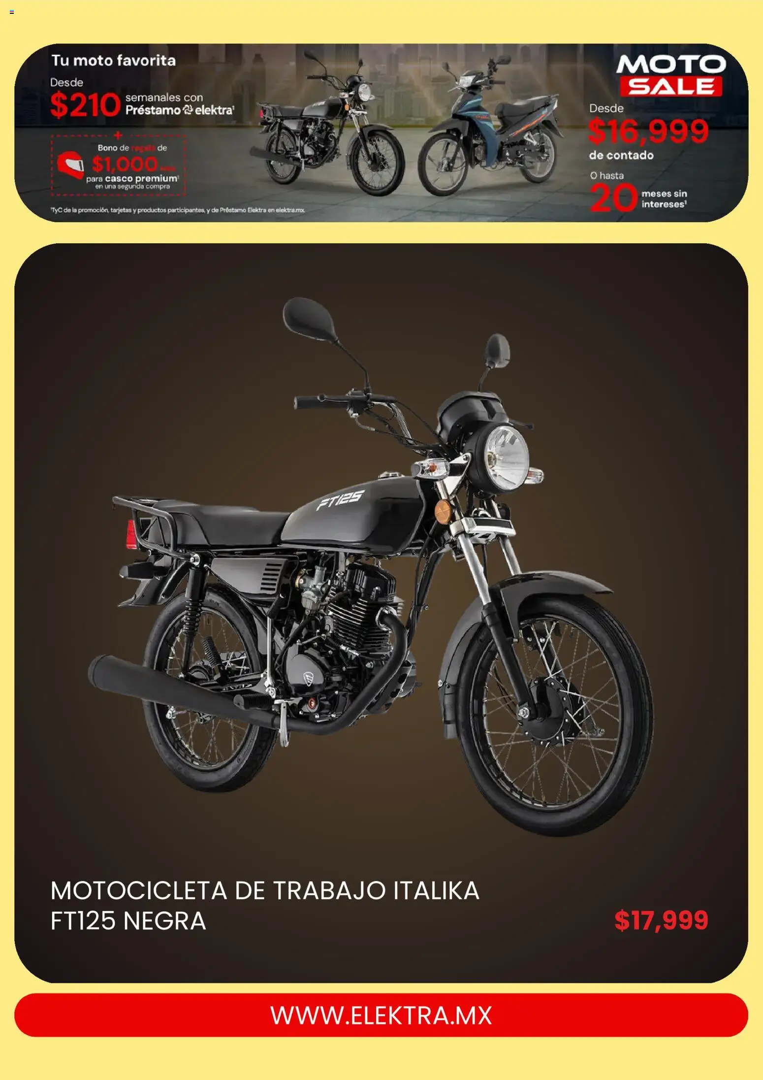 Vista previa las ofertas de la tienda Elektra - Elektra catálogo desde el 26/09/2026 