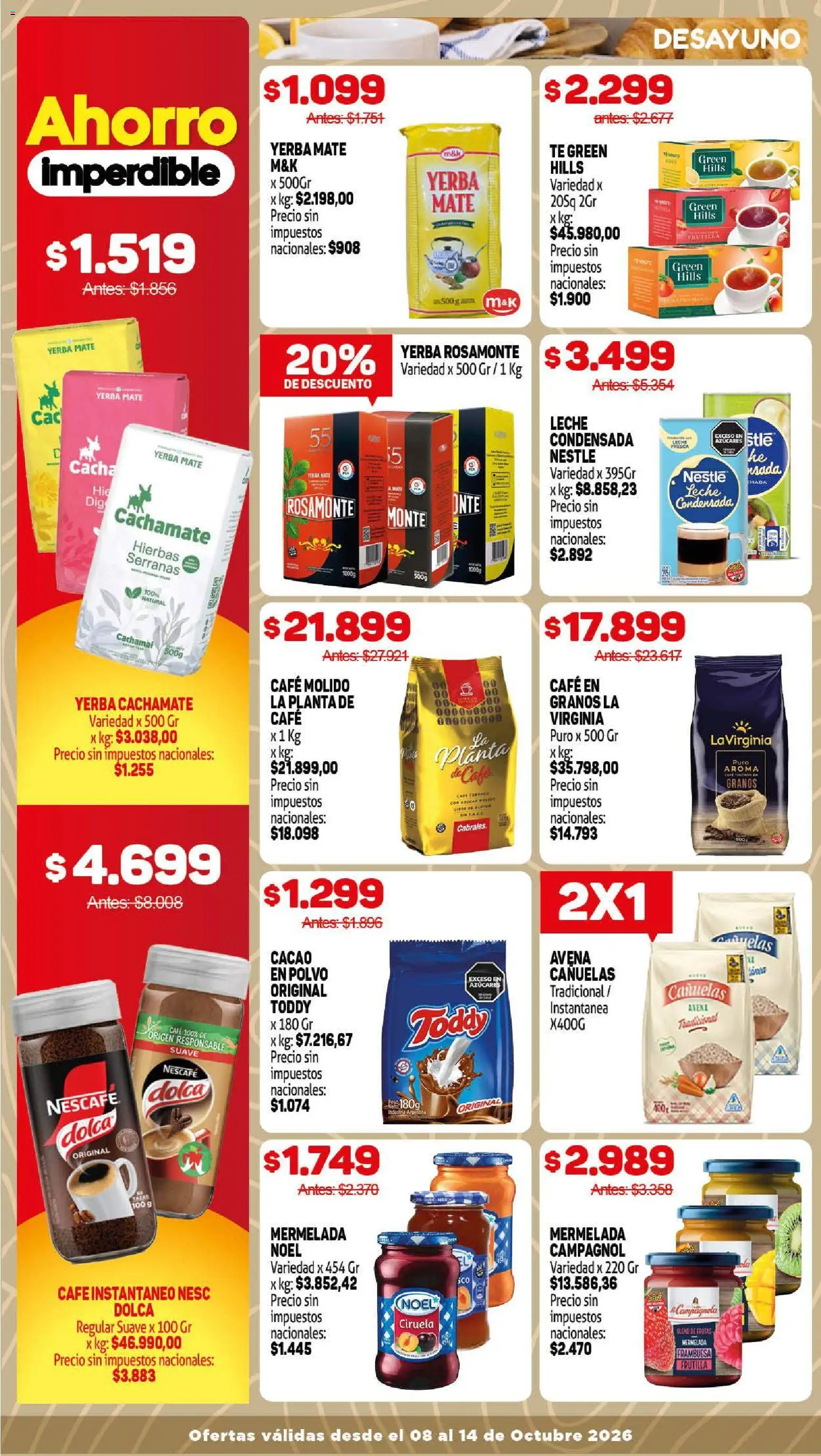 Vista previa del folleto de la tienda Makro válido desde el 08/10/2026 
