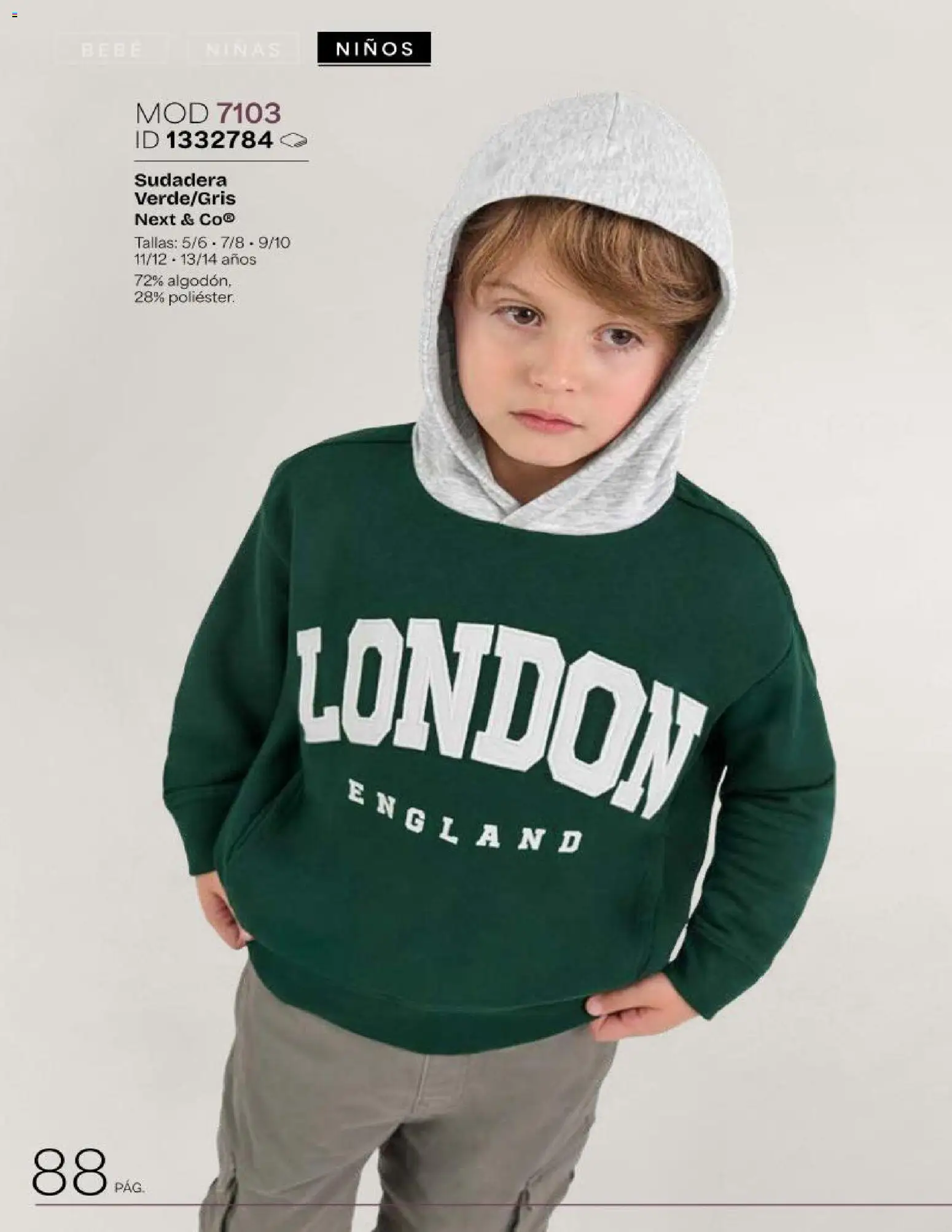 Vista previa las ofertas de la tienda Price Shoes - Price Shoes catálogo Kids desde el 01/10/2026 - Sudadera
