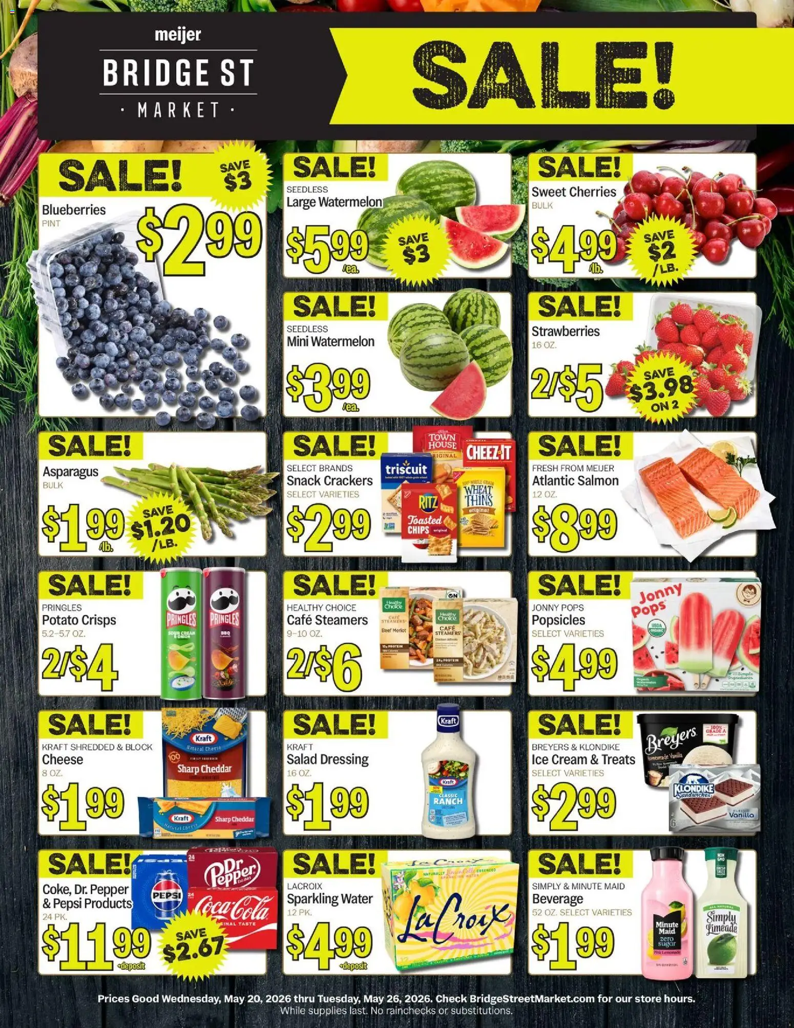 Ad Preview of Meijer Meijer Bridge Street Market from 05/20/2026