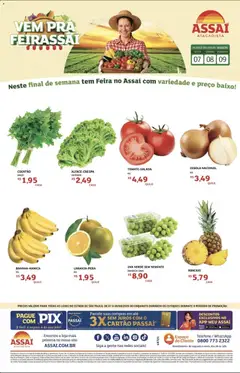 Pré-Visualização do folheto "Assaí Atacadista ofertas - SP" da loja Assaí Atacadista válido a partir de 07/08/2026