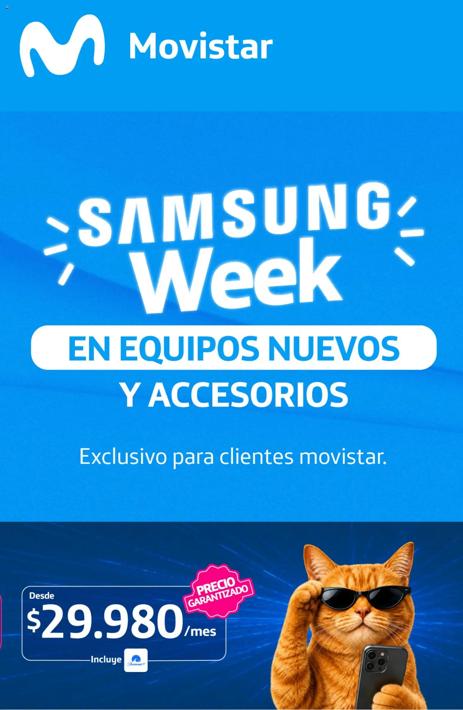Folleto de la tienda Movistar válido desde el 19.07.2026 