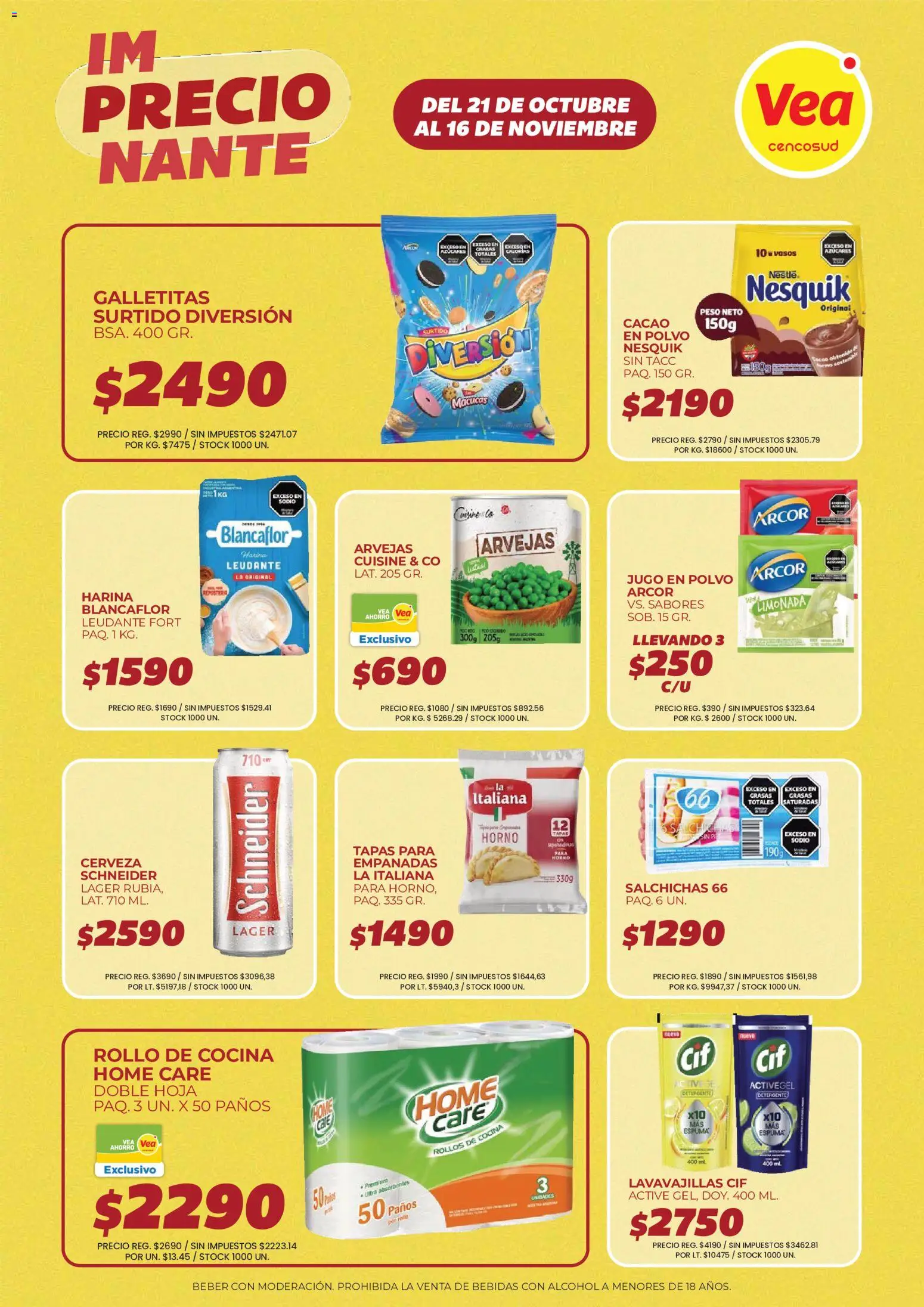 Vista previa del folleto de la tienda Vea válido desde el 21/10/2026 