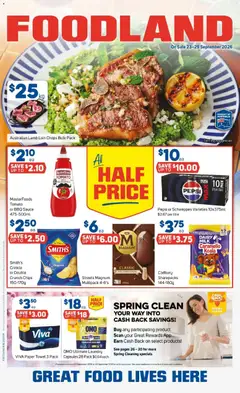 Preview of catalogue Foodland catalogue from shop Foodland valid 23/09/2026