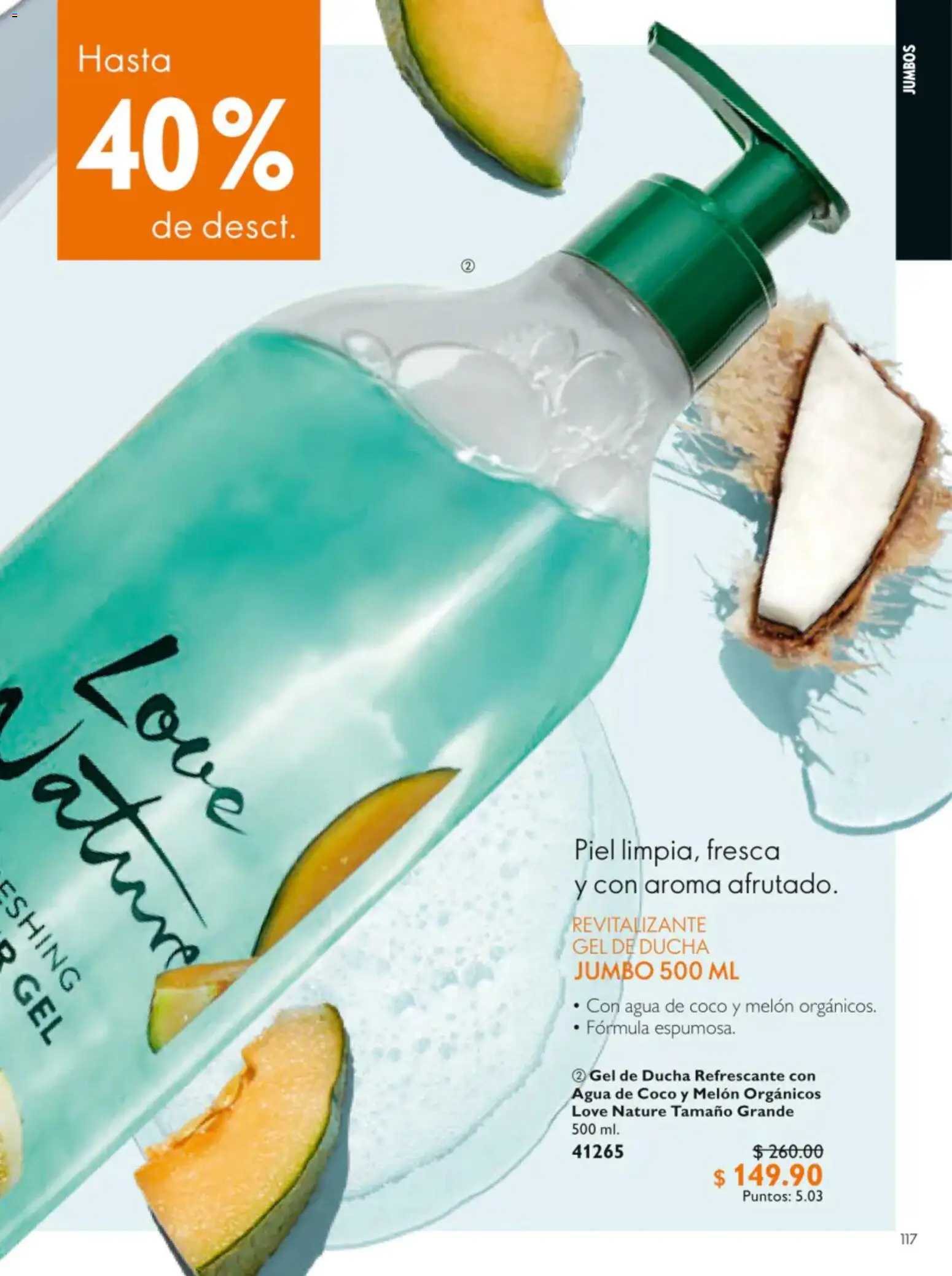 Vista previa las ofertas de la tienda Oriflame - Oriflame campaña 9 2026 desde el 20/06/2026 - Agua, Coco, Melón, Gel de ducha