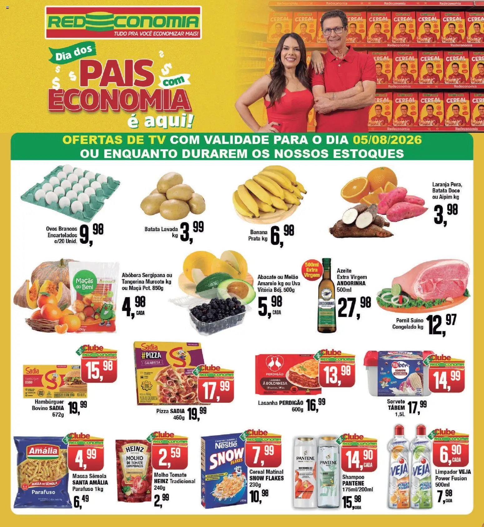 Pré-Visualização do folheto "RedEconomia ofertas" da loja RedEconomia válido a partir de 04/08/2026