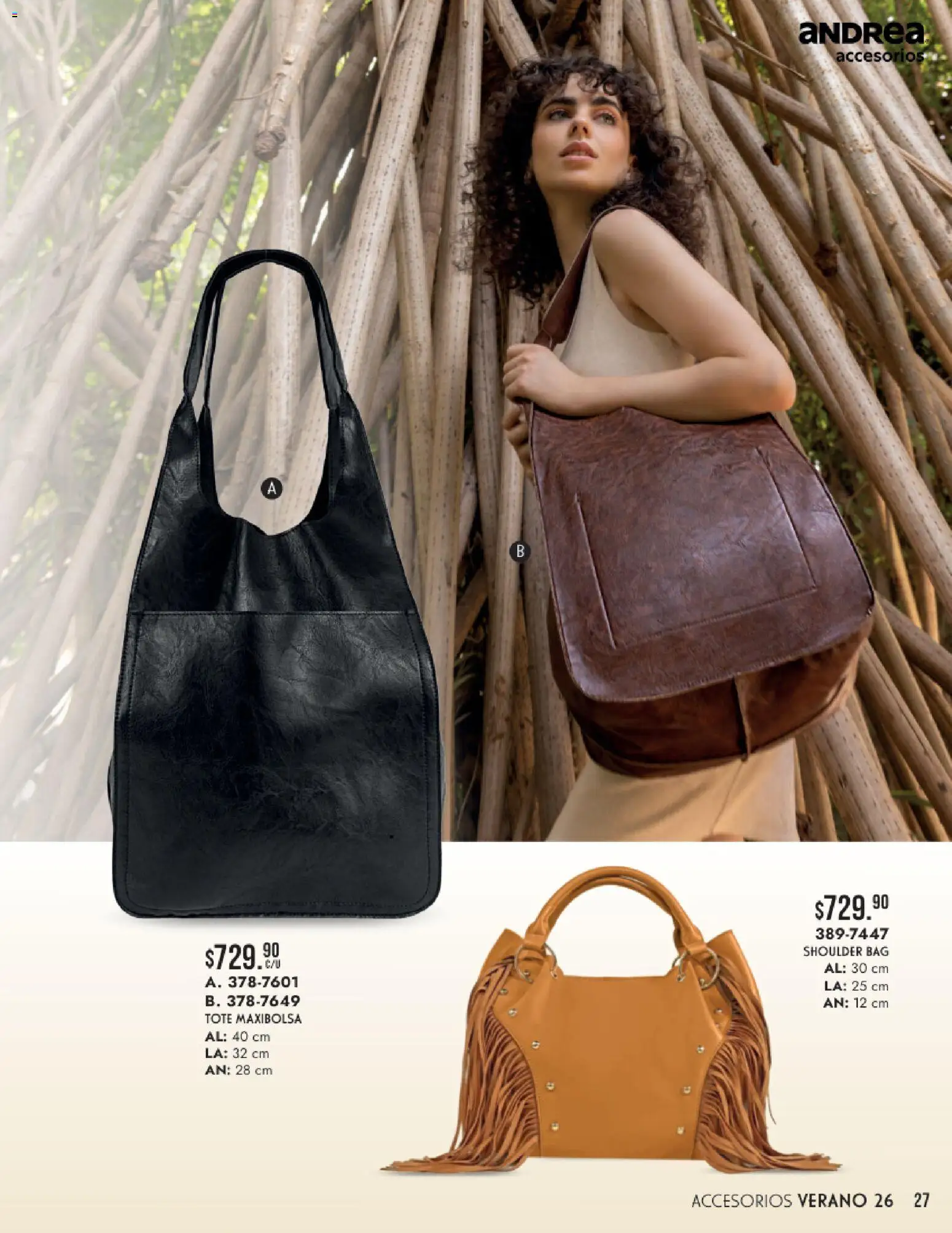 Vista previa las ofertas de la tienda Andrea - Andrea catálogo Accesorios para todos desde el 24/05/2026 