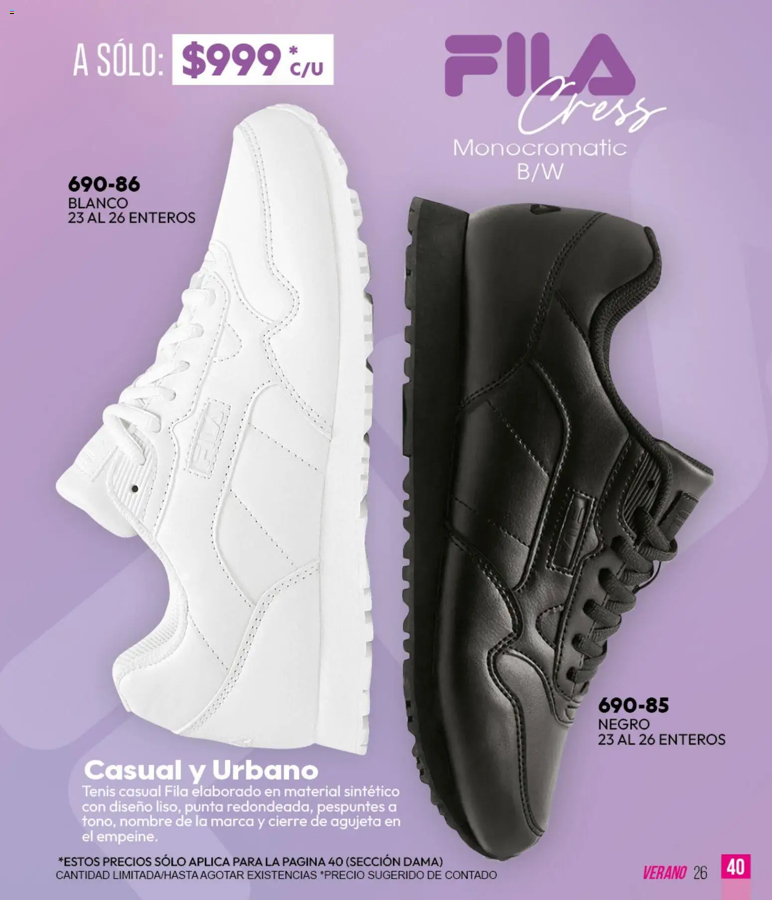 Vista previa las ofertas de la tienda Cklass - Cklass catálogo Sportbrands Verano Caballero desde el 05/03/2026 - Tenis