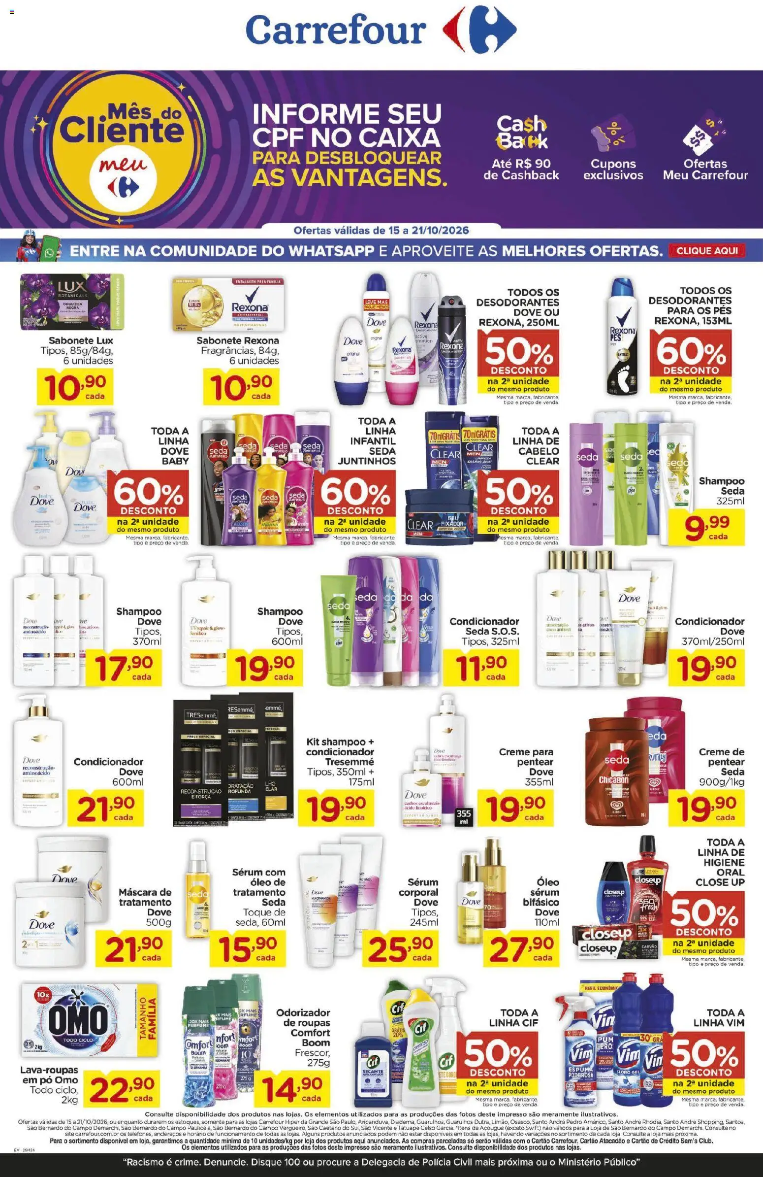 Pré-Visualização do folheto "Carrefour ofertas Semanal" da loja Carrefour válido a partir de 15/10/2026