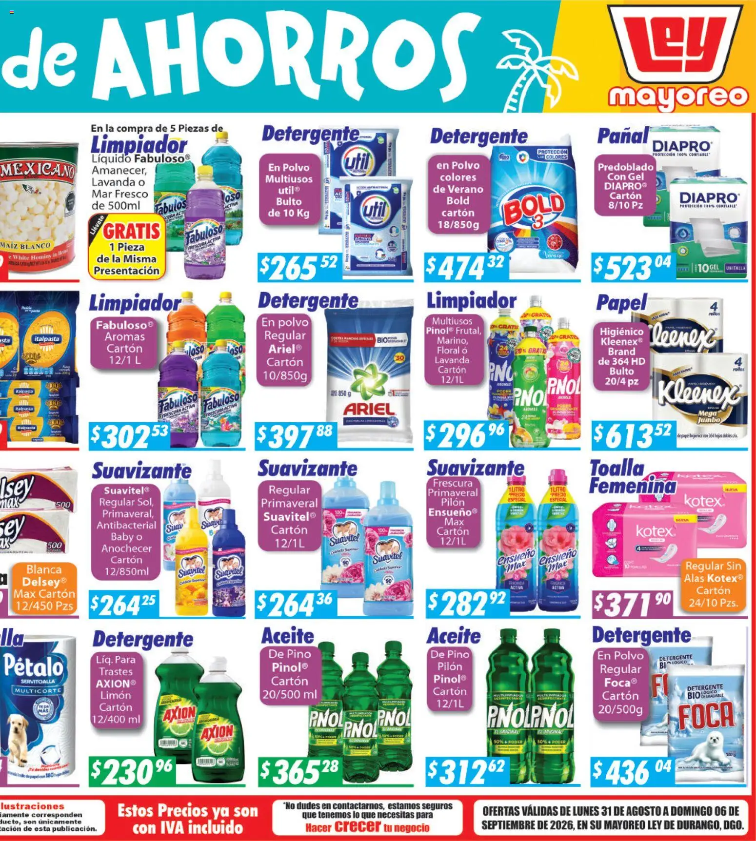 Vista previa las ofertas de la tienda Casa Ley - Casa Ley folleto desde el 31/08/2026 