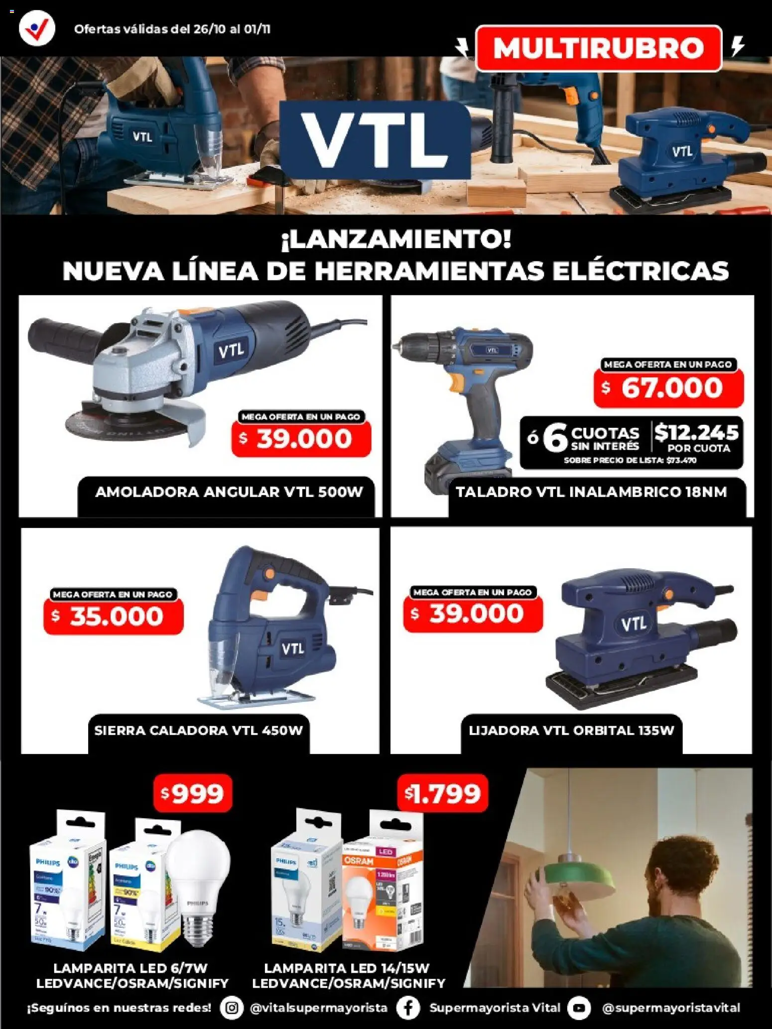 Vista previa del folleto de la tienda Vital válido desde el 26/10/2026 