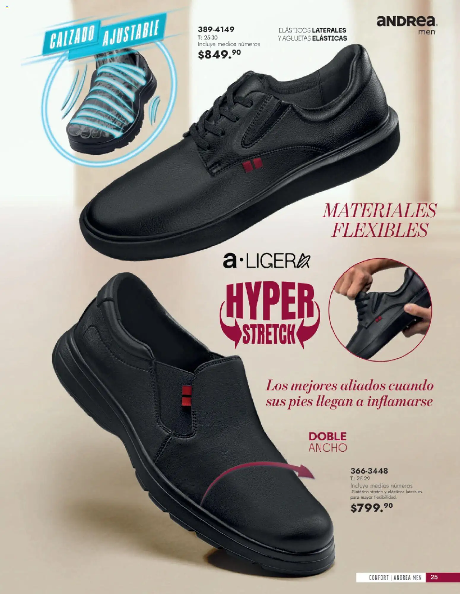 Vista previa las ofertas de la tienda Andrea - Andrea catálogo Calzado Caballero desde el 24/05/2026 