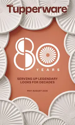 Un aperçu du dépliant Tupperware - Winter/Spring 2026 Catalog du magasin Tupperware est valide à partir 1 mai 2026
