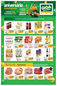 Pré-Visualização do folheto "GIGA Atacado ofertas FDS" da loja GIGA Atacado válido a partir de 04/09/2026