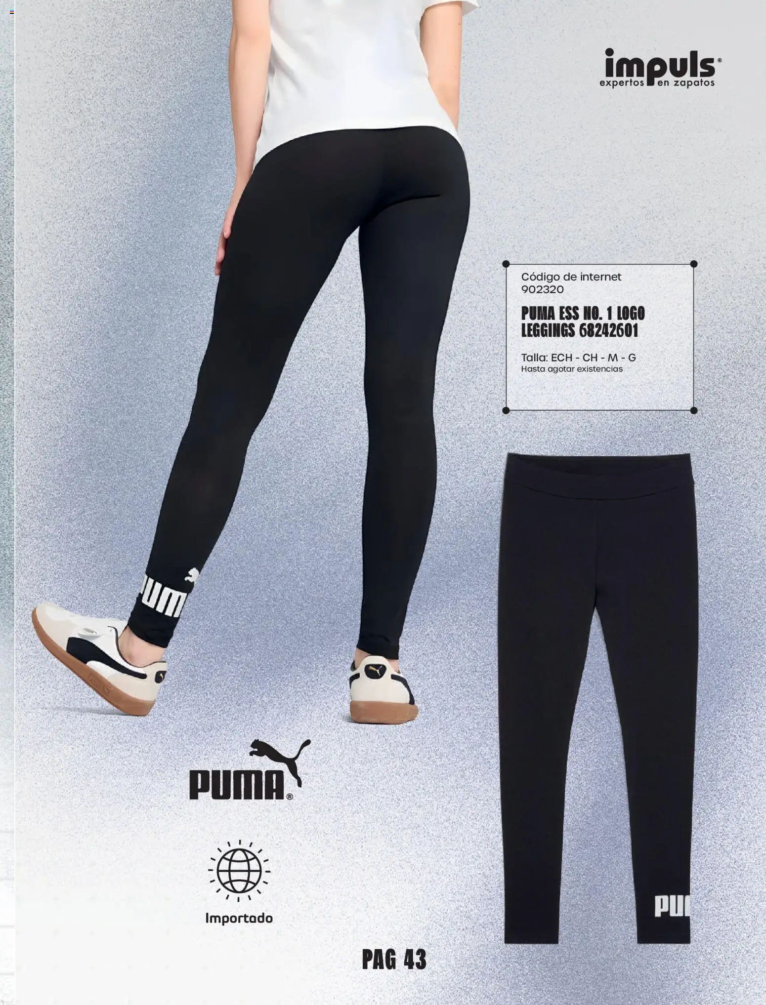 Vista previa las ofertas de la tienda Impuls - Impuls catálogo Urban Sport desde el 01/09/2026 - Zapatos, Leggings