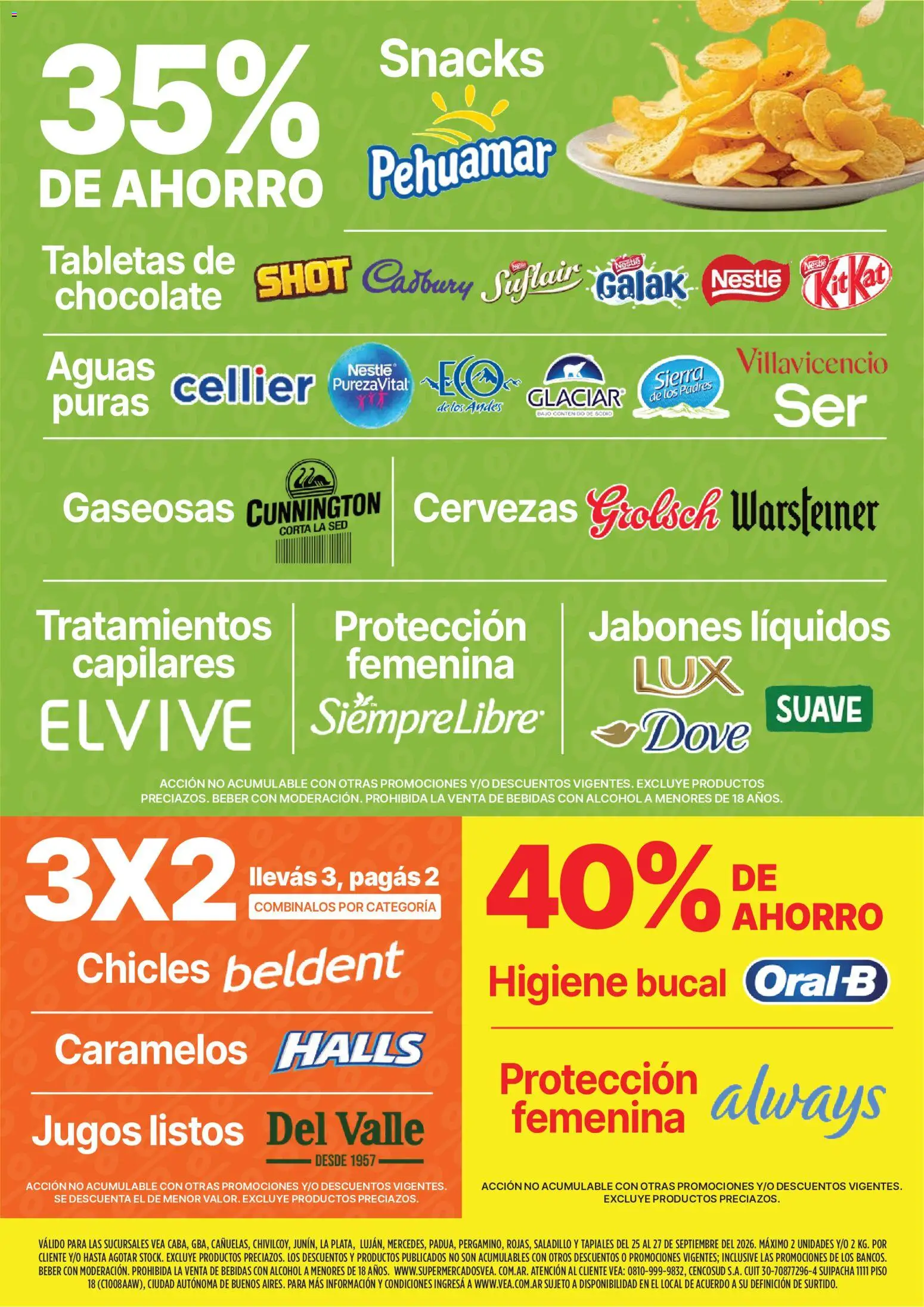 Vista previa del folleto de la tienda Vea válido desde el 25/09/2026 