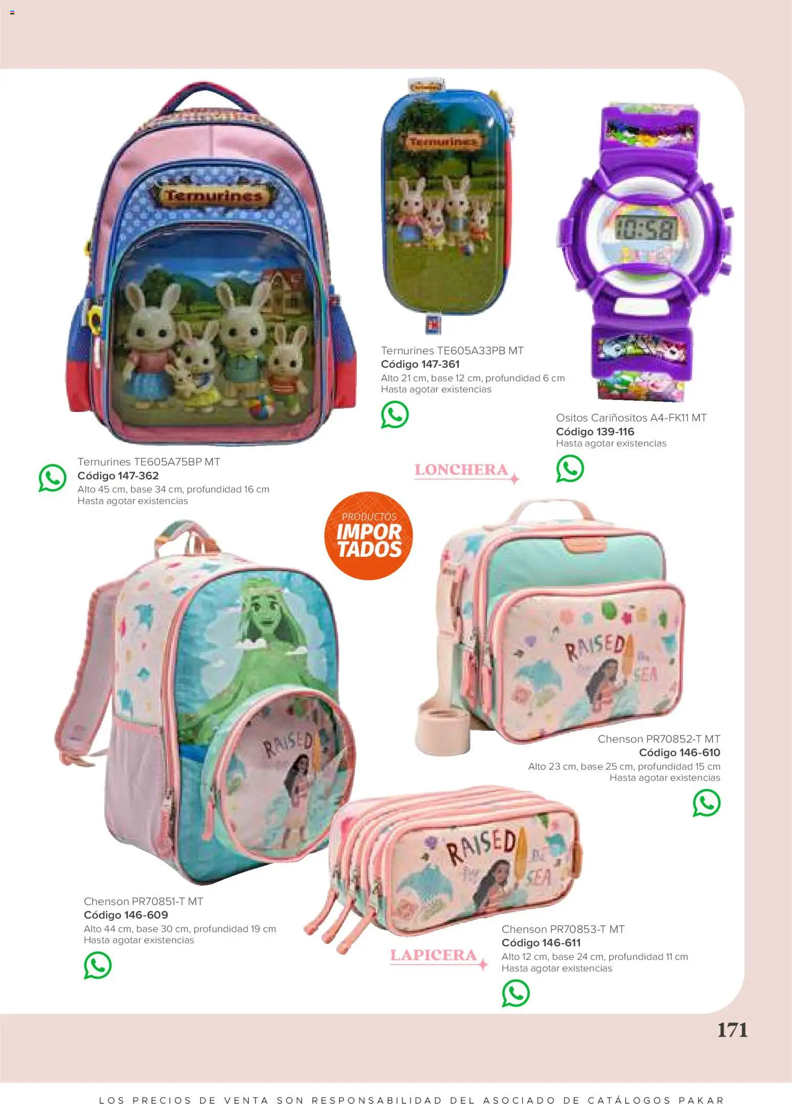 Vista previa las ofertas de la tienda SC Pakar - SC Pakar catálogo Niña desde el 31/07/2026 