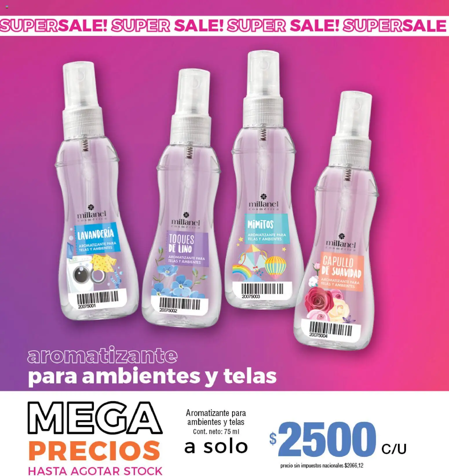 Vista previa del folleto de la tienda Millanel válido desde el 20/07/2026 