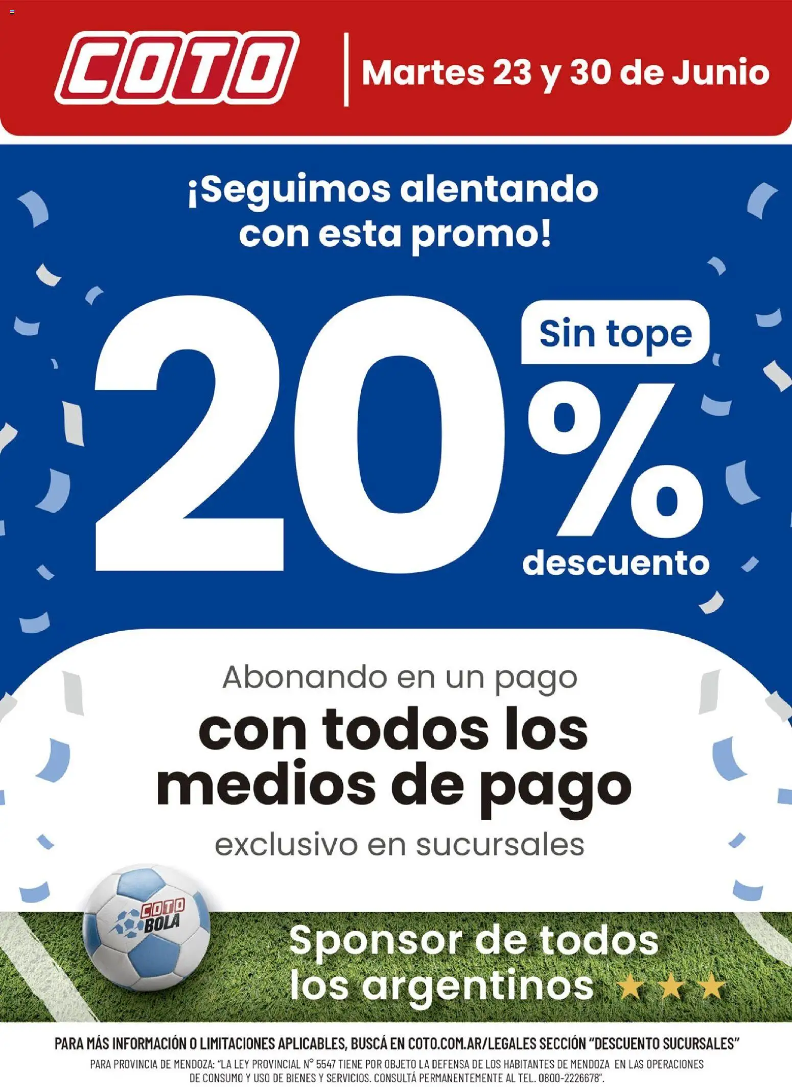 Vista previa del folleto de la tienda Coto válido desde el 23/06/2026 