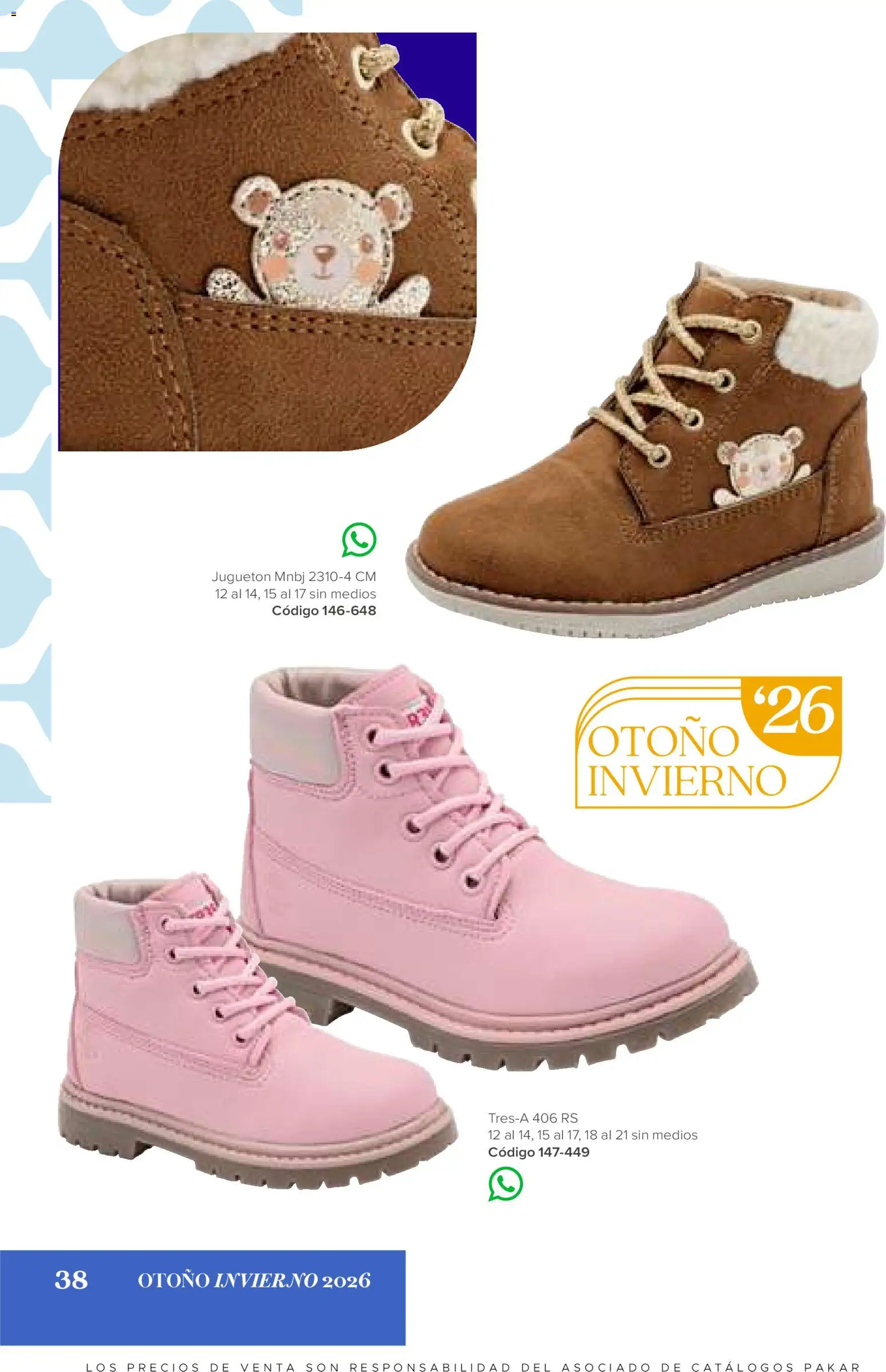 Vista previa las ofertas de la tienda SC Pakar - SC Pakar catálogo Niña desde el 31/07/2026 