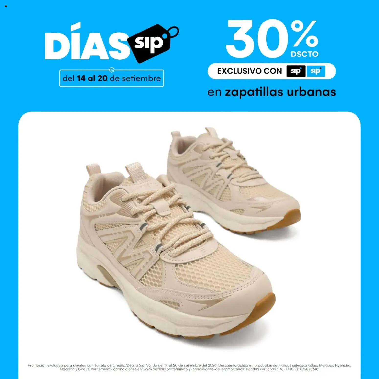 Vista previa de Catálogo Oechsle - Días Sip de la tienda Oechsle válido desde 14/09/2026