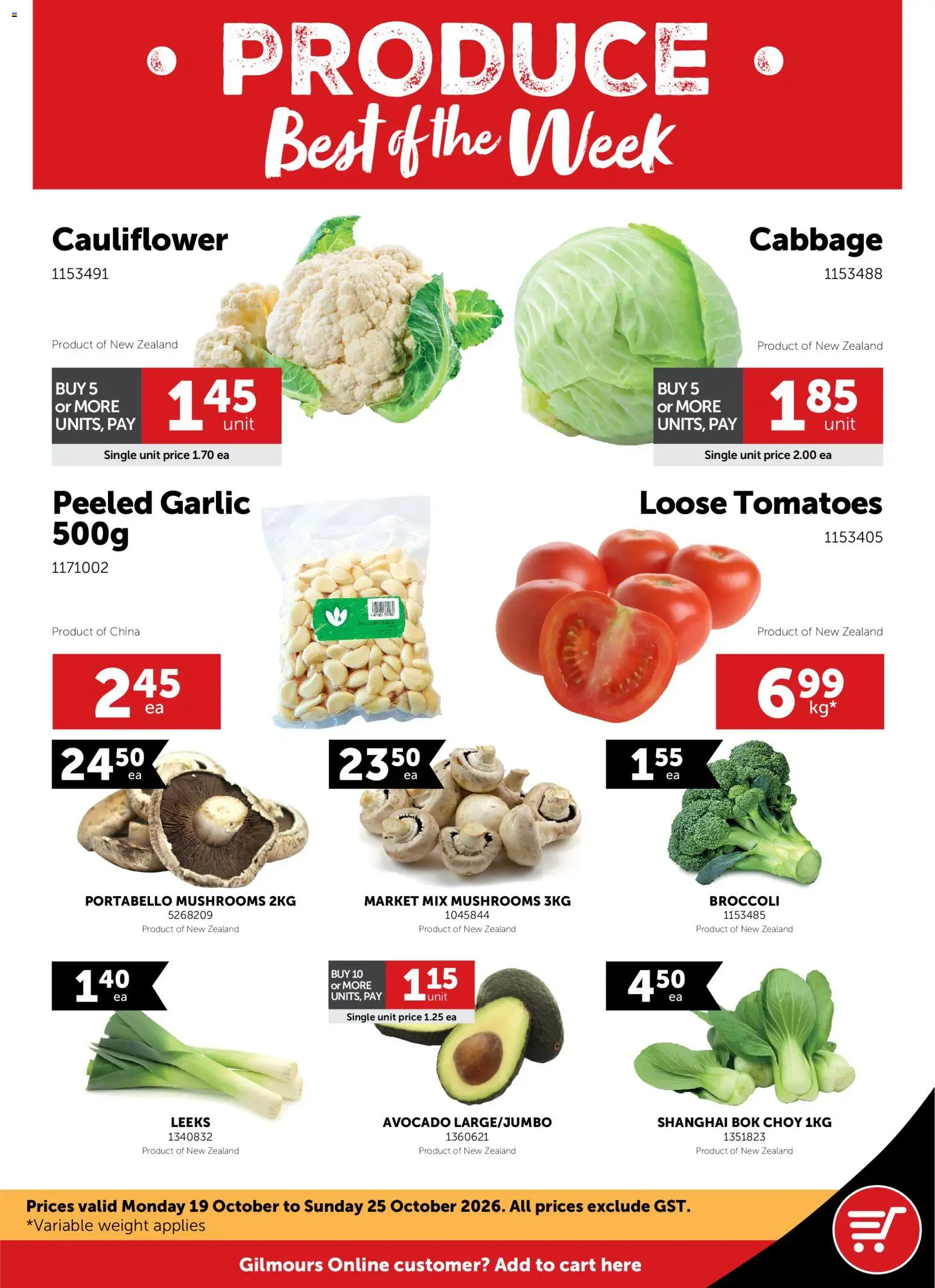 Preview of catalogue Gilmours catalogue from shop Gilmours valid 19 Oct 2026