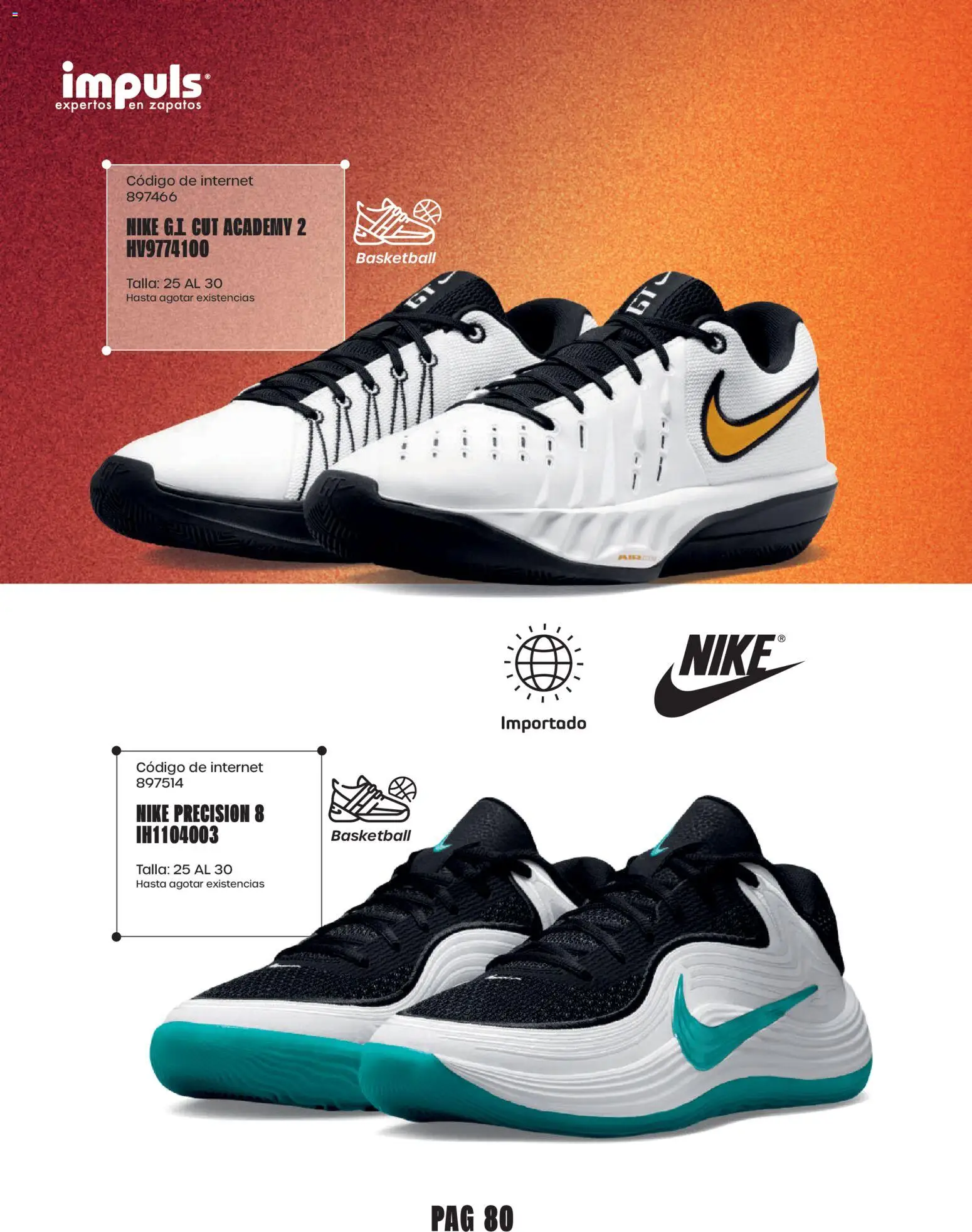 Vista previa las ofertas de la tienda Impuls - Impuls catálogo Urban Sport desde el 01/09/2026 - Zapatos