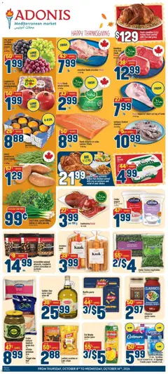 Preview of leaflet Adonis weekly flyer from shop Adonis is valid from Oct 08, 2026
