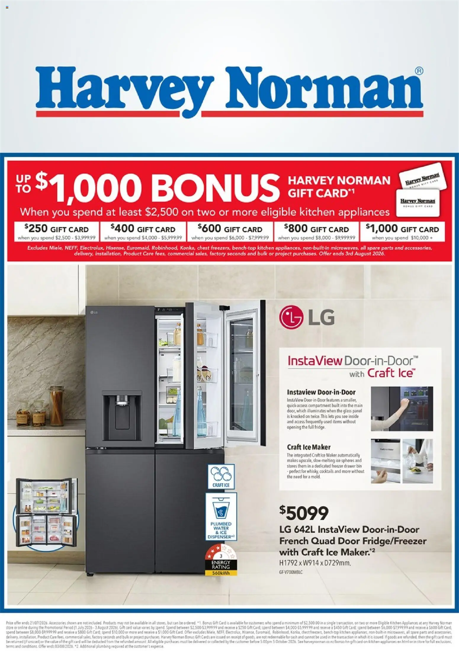 Preview of catalogue Harvey Norman catalogue from shop Harvey Norman valid 18 Jul 2026