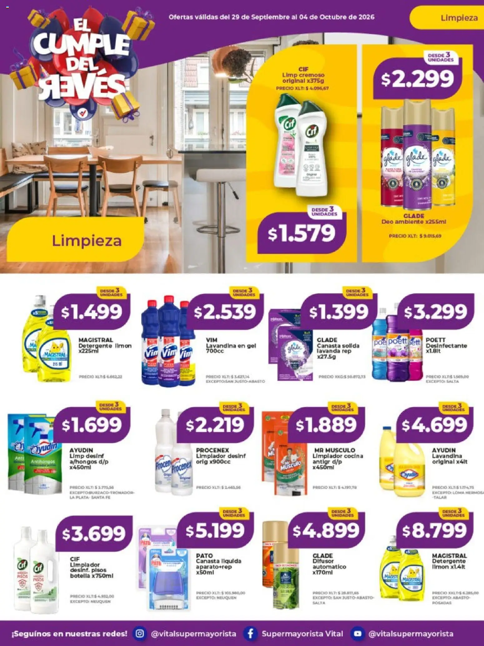 Vista previa del folleto de la tienda Vital válido desde el 29/09/2026 