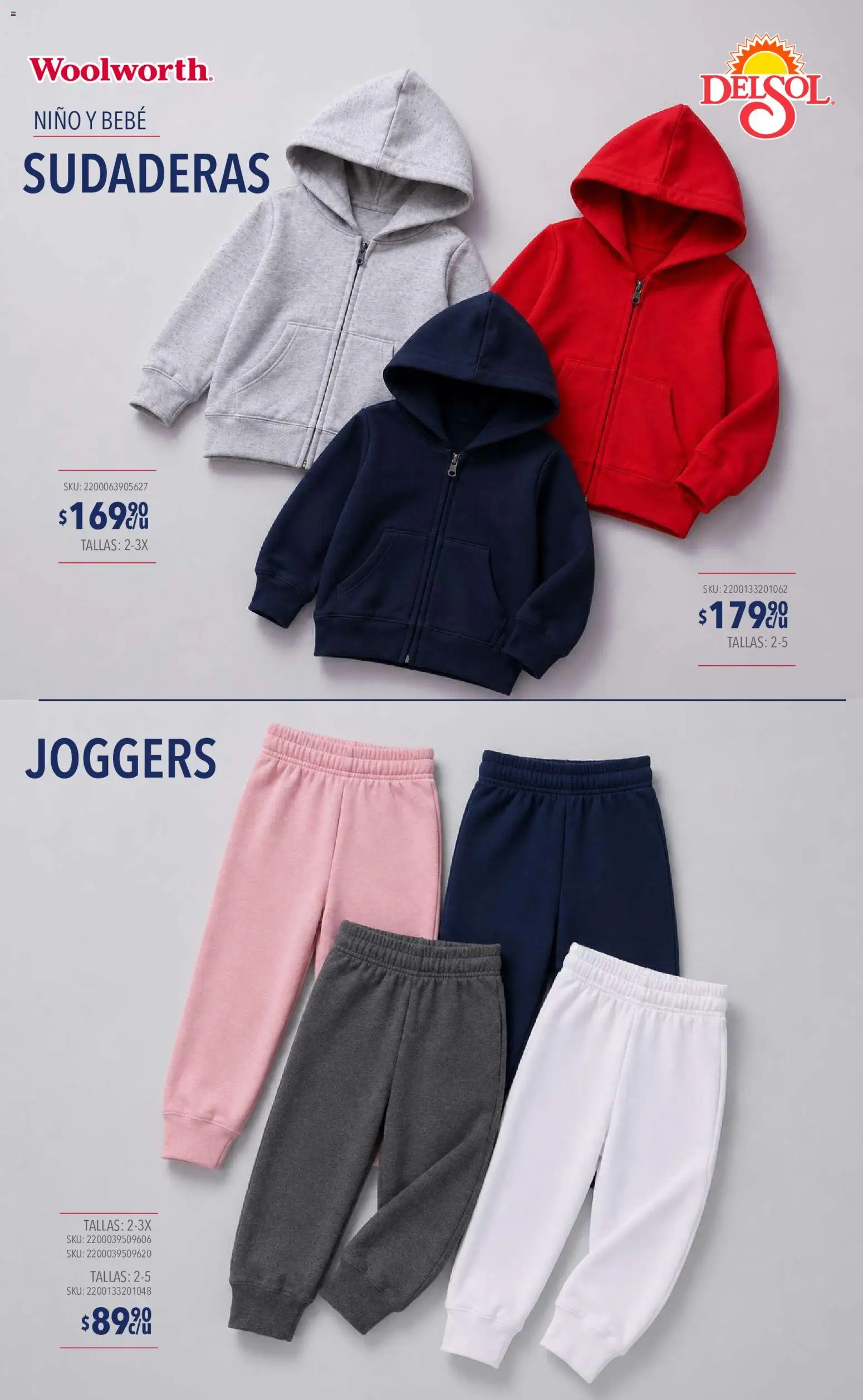 Vista previa las ofertas de la tienda Del Sol y Woolworth - Del Sol y Woolworth catálogo Moda Esenciales desde el 10/09/2026 