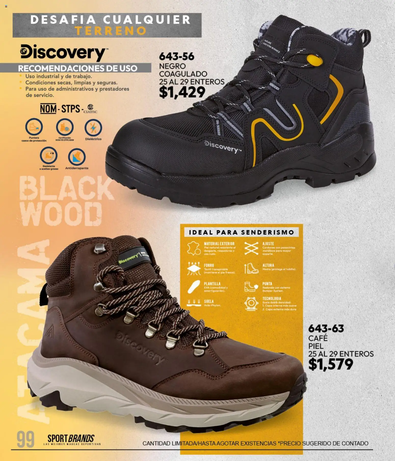 Vista previa las ofertas de la tienda Cklass - Cklass catálogo Sportbrands Dama Invierno desde el 11/09/2026 