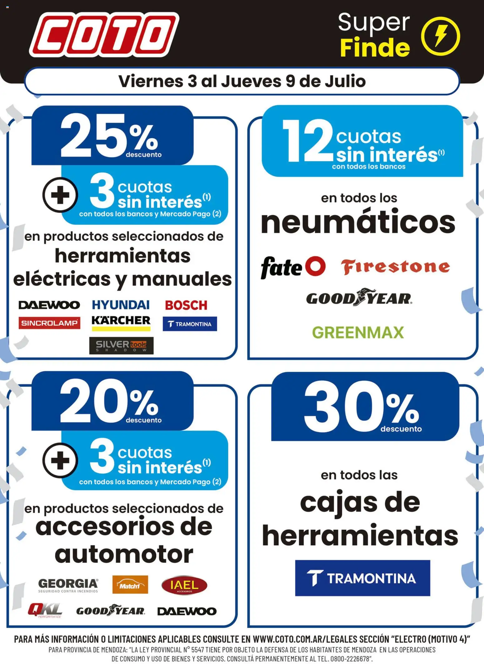 Vista previa del folleto de la tienda Coto válido desde el 03/07/2026 