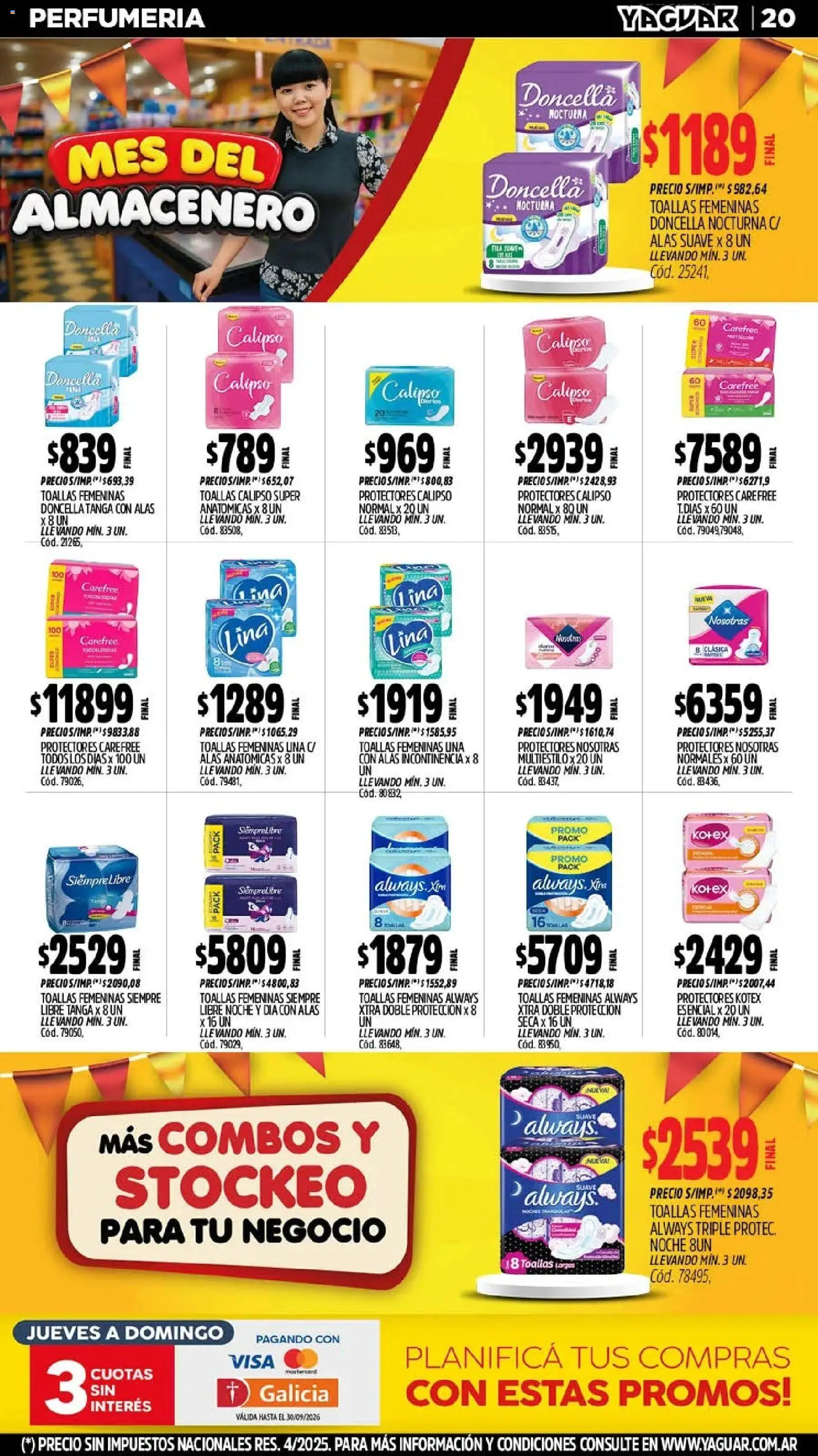 Vista previa del folleto de la tienda Yaguar válido desde el 28/09/2026 