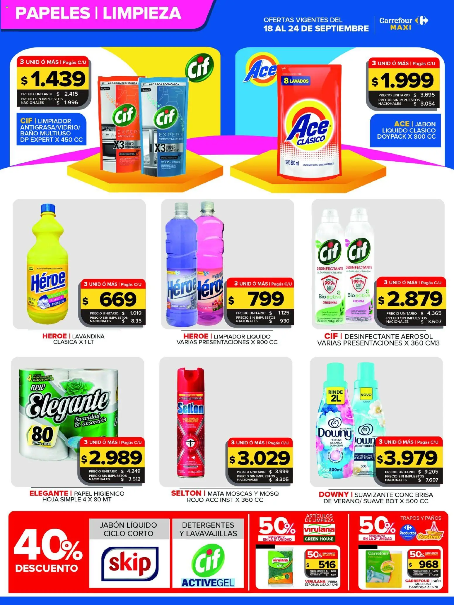 Vista previa del folleto de la tienda Carrefour Maxi válido desde el 18/09/2026 