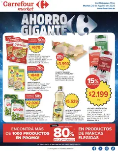 Vista previa del folleto de la tienda Carrefour Market válido desde el 19/08/2026 