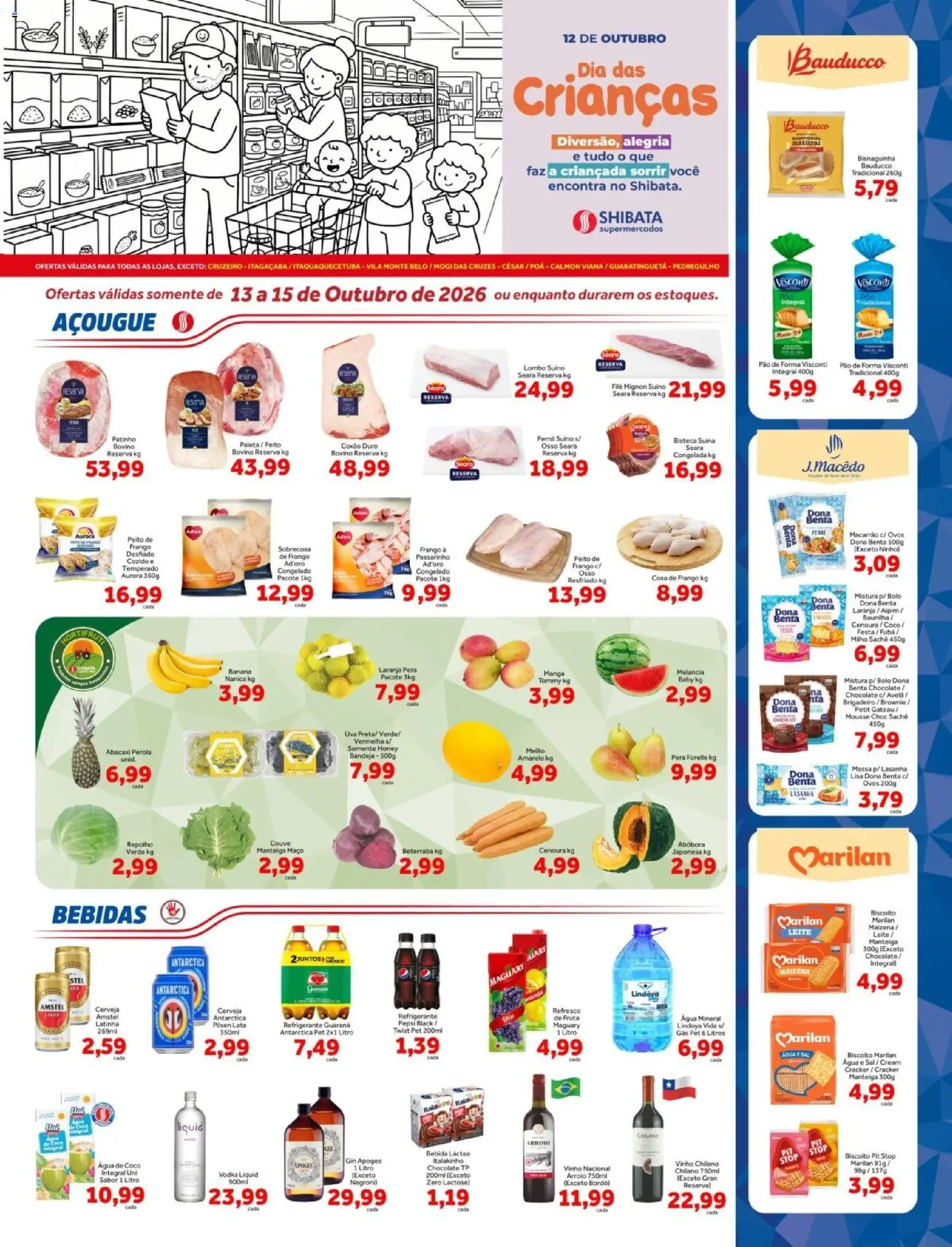 Pré-Visualização do folheto "Shibata - Ofertas da semana" da loja Shibata válido a partir de 13/10/2026