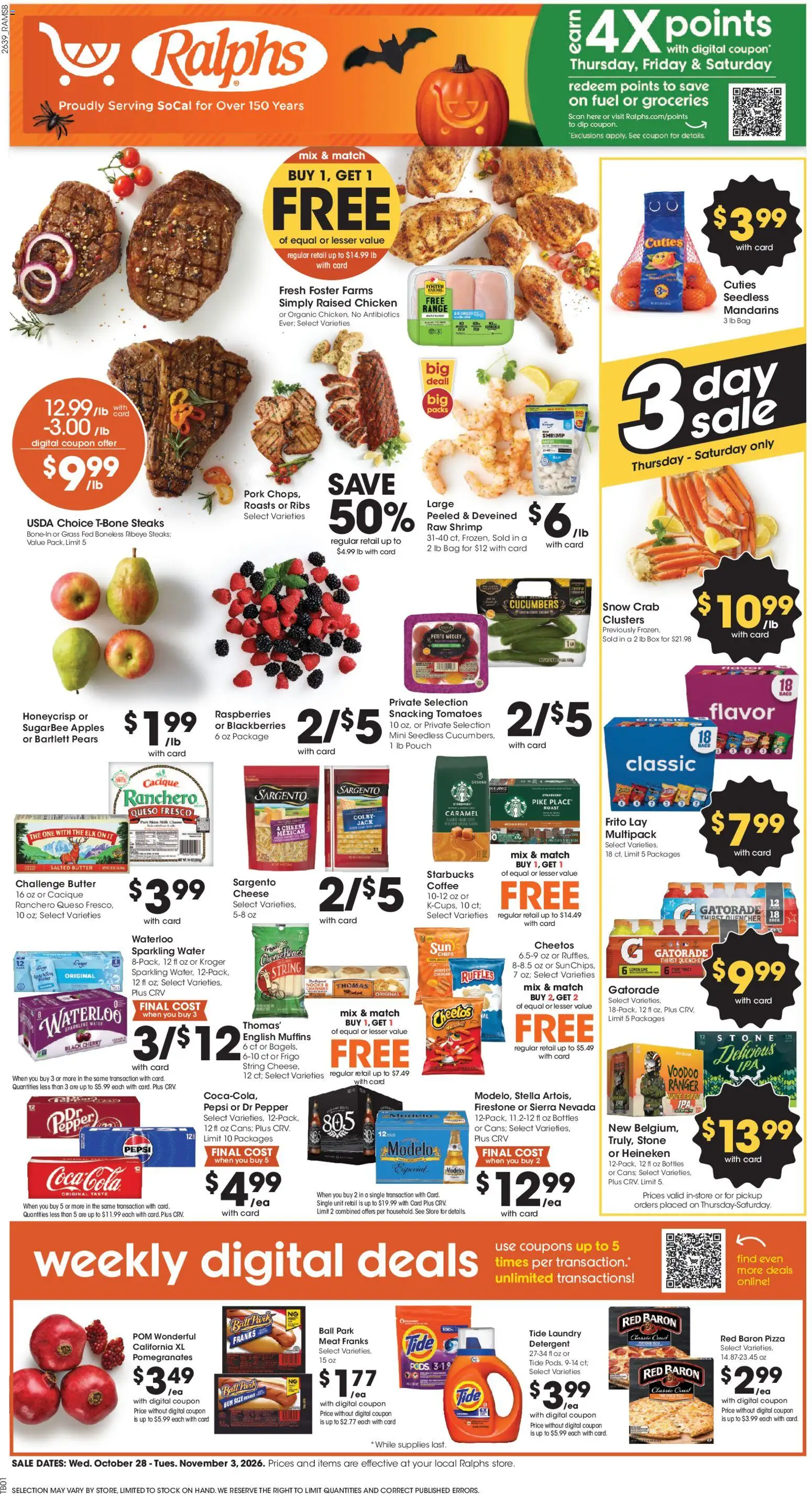 Ad Preview of Ralphs Ralphs Weekly Ad from 10/28/2026