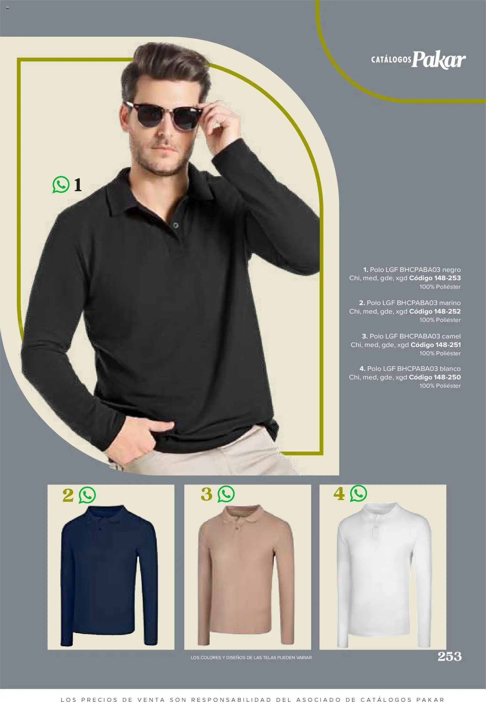 Vista previa las ofertas de la tienda SC Pakar - SC Pakar catálogo Ropa desde el 31/07/2026 