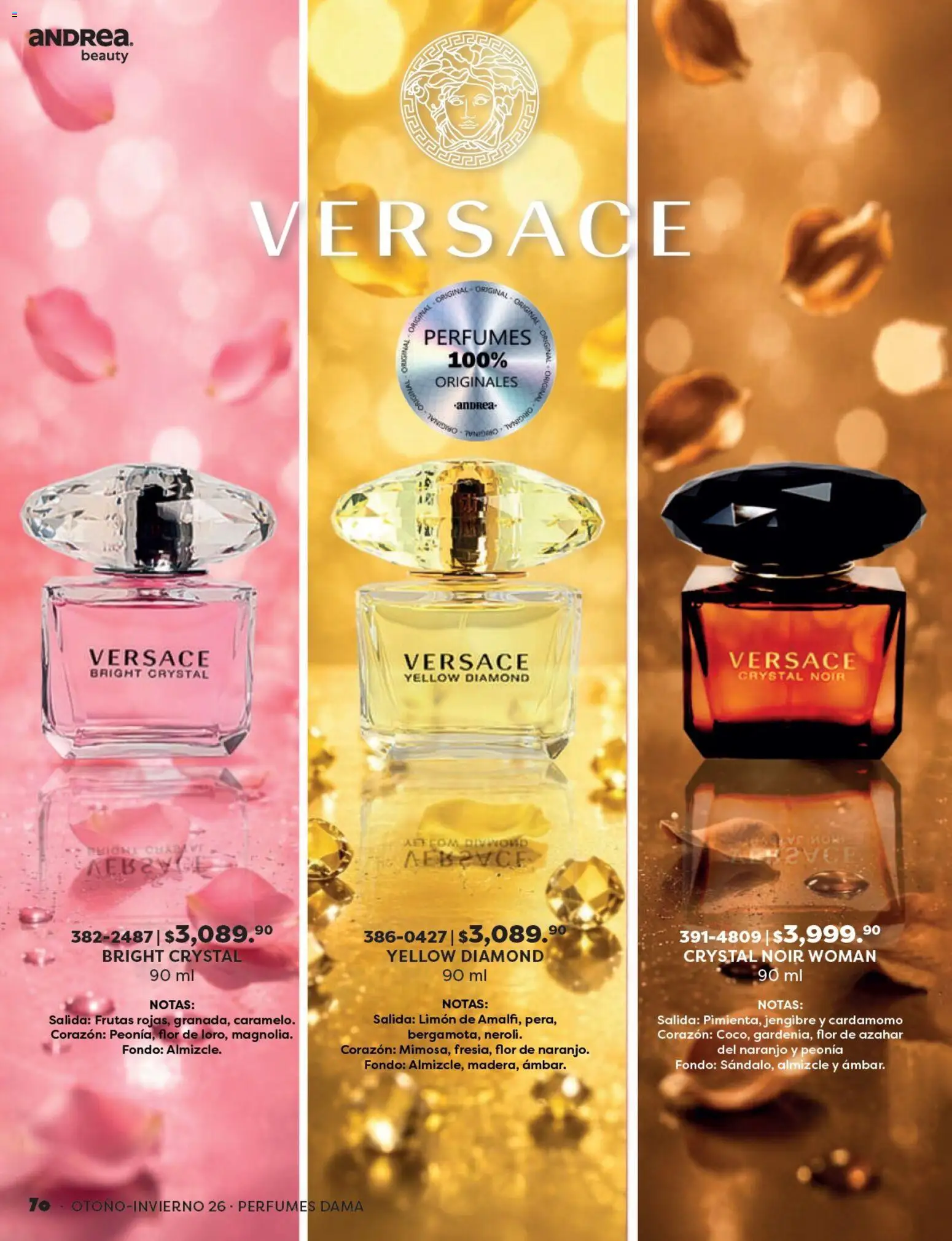 Vista previa las ofertas de la tienda Andrea - Andrea catálogo Beauty desde el 23/08/2026 